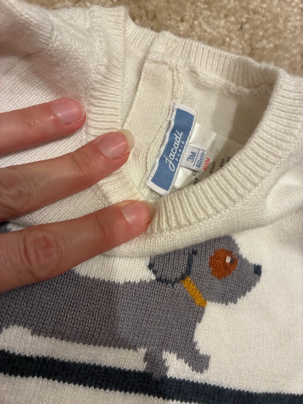 Jacadi Paris Knit One-Piece - Picture 2 of 3